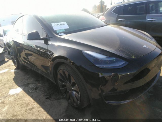 TESLA MODEL Y 2021 5yjygdef3mf267739