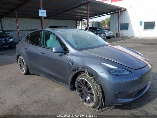 TESLA MODEL Y 2021 5yjygdef3mf294682