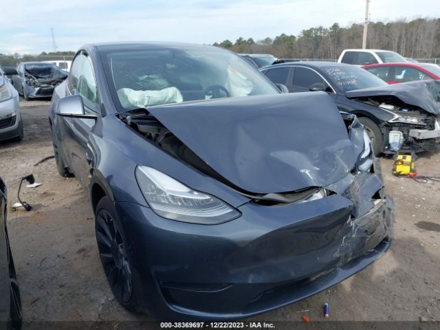 TESLA MODEL Y 2020 5yjygdef4lf000687