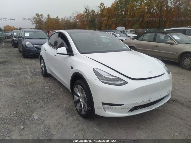 TESLA MODEL Y 2020 5yjygdef4lf005551