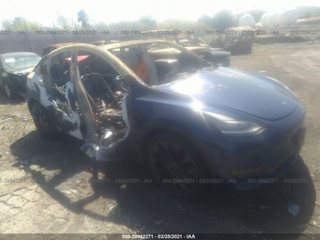 TESLA MODEL Y 2020 5yjygdef4lf010863