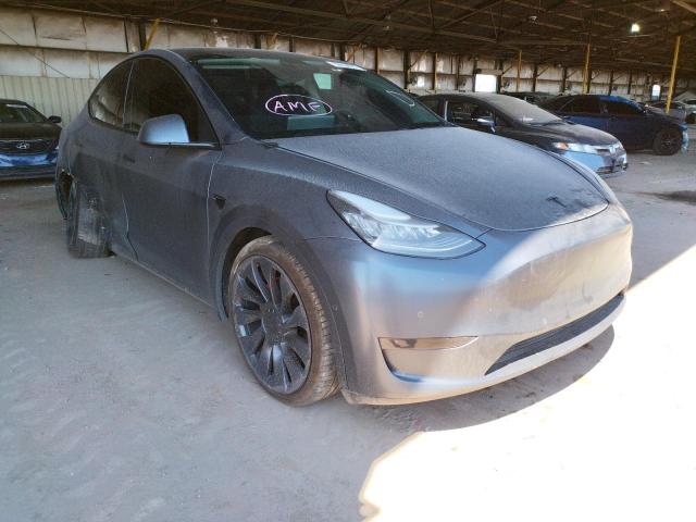 TESLA MODEL Y 2020 5yjygdef4lf016405