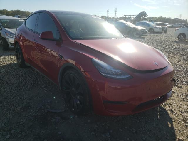 TESLA MODEL Y 2020 5yjygdef4lf017487