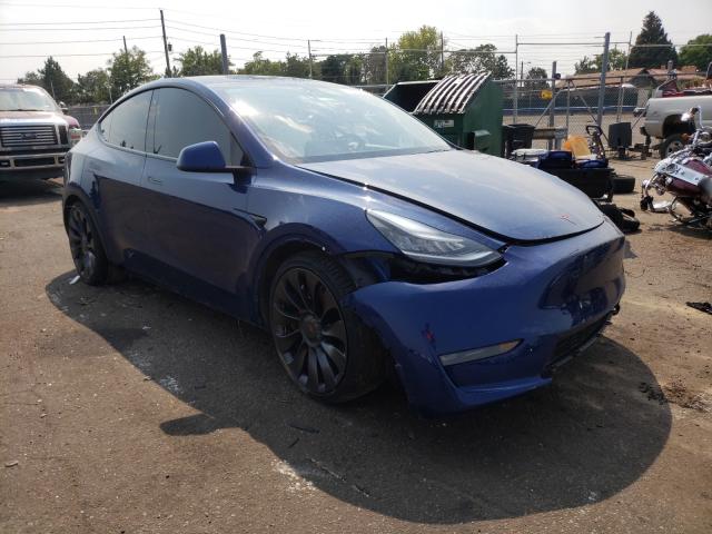 TESLA MODEL Y 2020 5yjygdef4lf039019