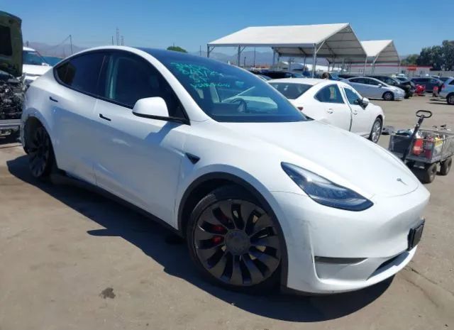 TESLA MODEL Y 2020 5yjygdef4lf051493