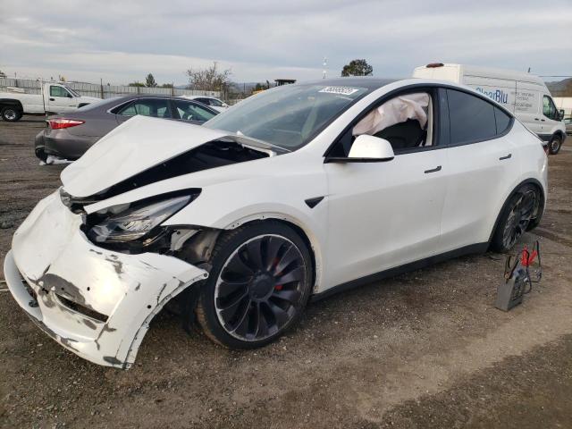 TESLA MODEL Y 2021 5yjygdef4mf098184