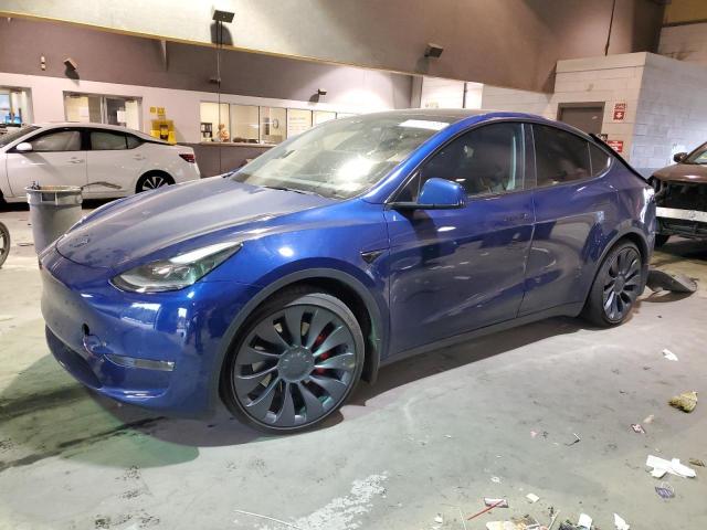 TESLA MODEL Y 2021 5yjygdef4mf194929