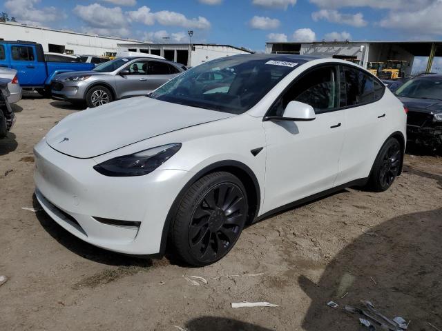 TESLA MODEL Y 2021 5yjygdef4mf263456