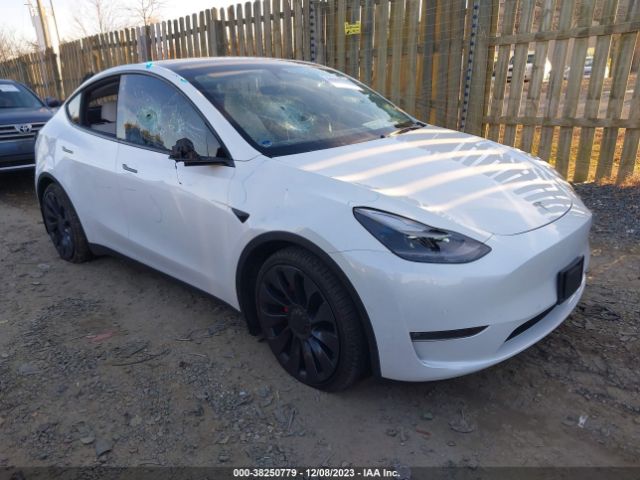 TESLA MODEL Y 2021 5yjygdef4mf294478