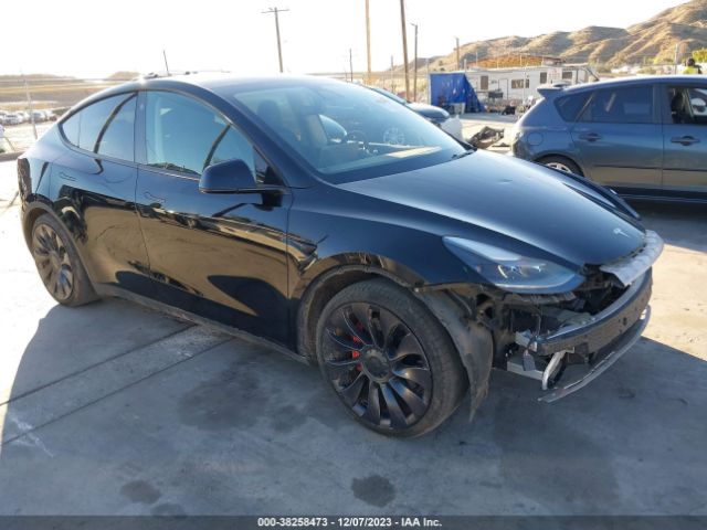 TESLA MODEL Y 2021 5yjygdef4mf298935