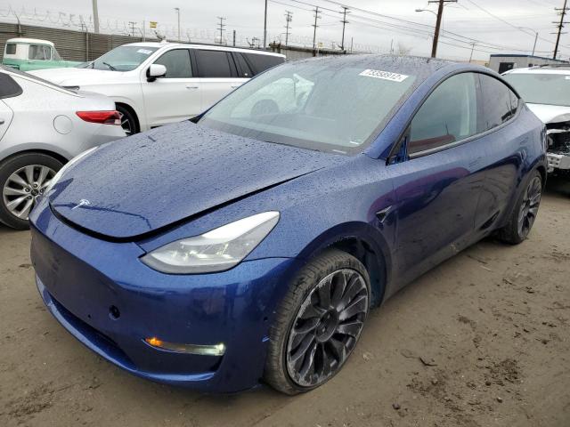 TESLA MODEL Y 2020 5yjygdef5lf000262