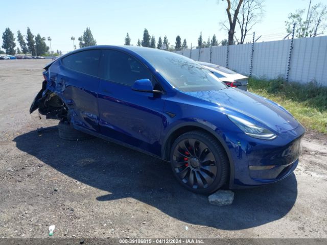 TESLA MODEL Y 2020 5yjygdef5lf000343