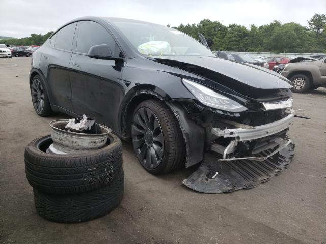 TESLA MODEL Y 2020 5yjygdef5lf012153