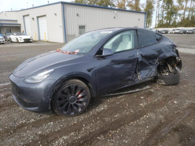 TESLA MODEL Y 2020 5yjygdef5lf019121