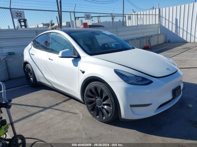 TESLA MODEL Y 2020 5yjygdef5lf023119