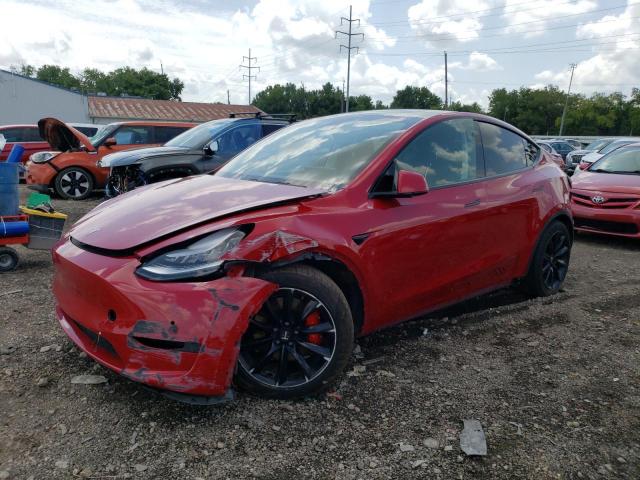 TESLA MODEL Y 2021 5yjygdef5mf073987