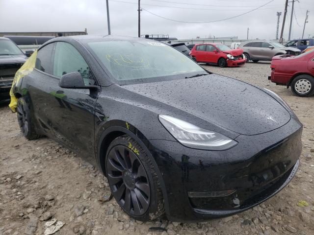 TESLA MODEL Y 2021 5yjygdef5mf078364