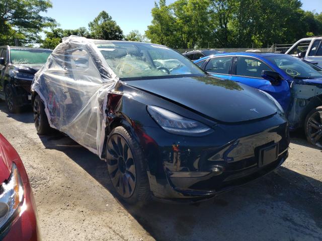 TESLA MODEL Y 2021 5yjygdef5mf079403