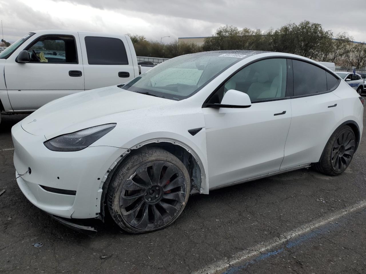 TESLA MODEL Y 2021 5yjygdef5mf157873