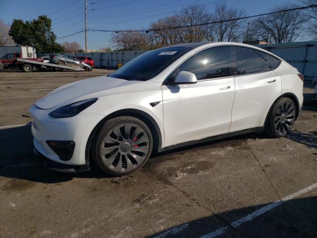 TESLA MODEL Y 2021 5yjygdef5mf178528