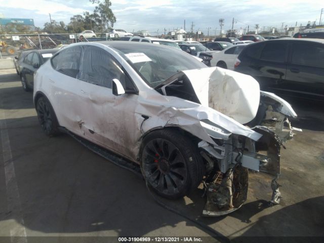 TESLA MODEL Y 2021 5yjygdef5mf209440