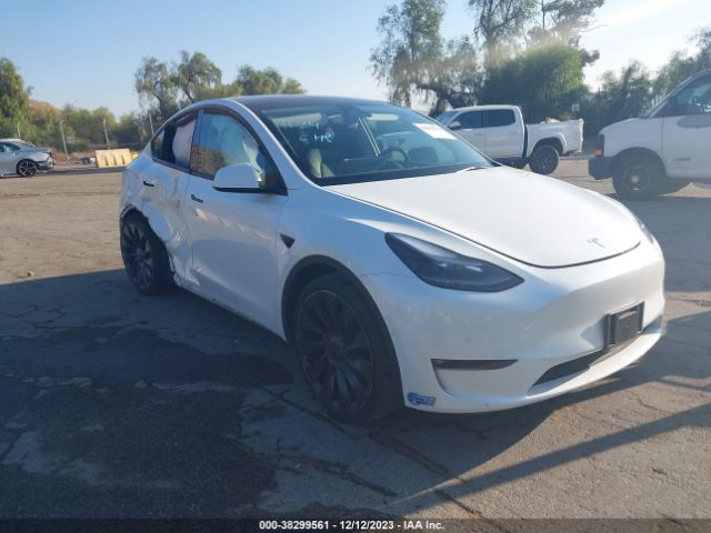 TESLA MODEL Y 2021 5yjygdef5mf230479