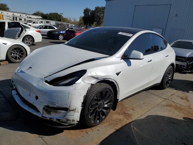 TESLA MODEL Y 2021 5yjygdef5mf277737