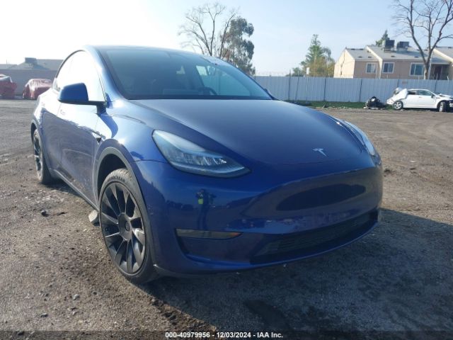 TESLA MODEL Y 2020 5yjygdef6lf000545