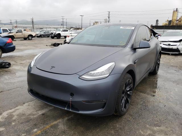 TESLA MODEL Y 2020 5yjygdef6lf002473