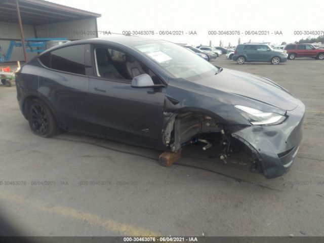 TESLA MODEL Y 2020 5yjygdef6lf002523