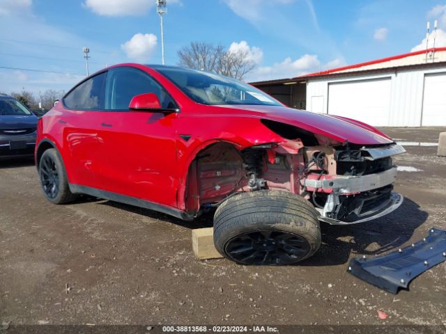 TESLA MODEL Y 2020 5yjygdef6lf002621