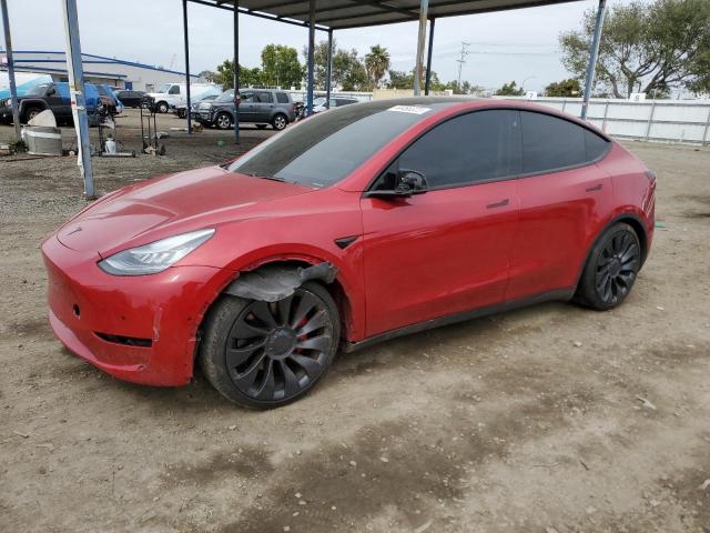 TESLA MODEL Y 2020 5yjygdef6lf003333