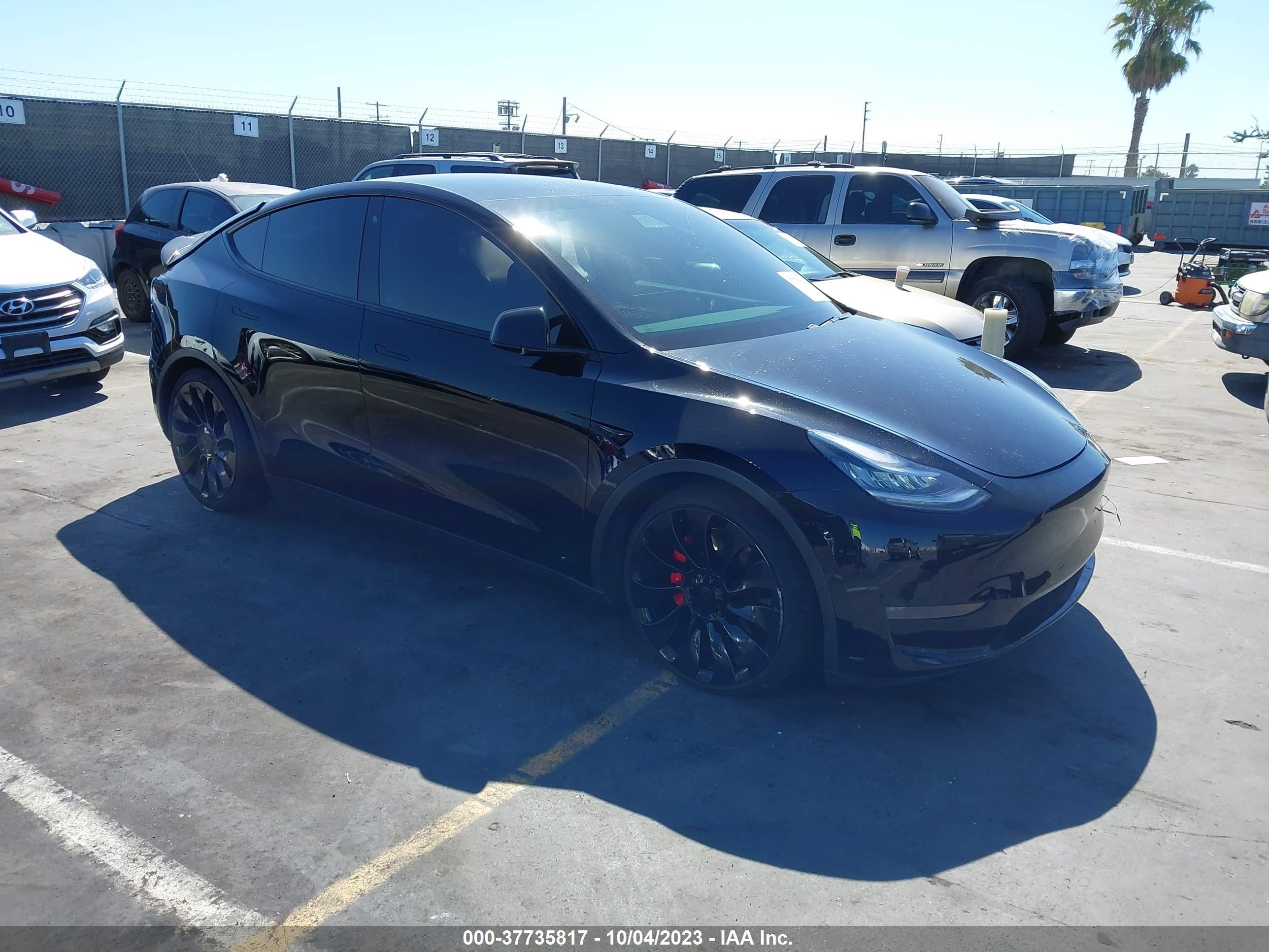 TESLA MODEL Y 2020 5yjygdef6lf017720