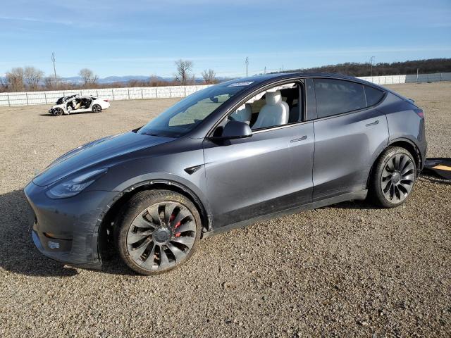 TESLA MODEL Y 2021 5yjygdef6mf072525