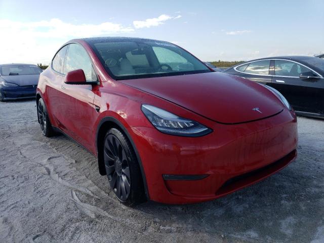 TESLA MODEL Y 2021 5yjygdef6mf073173