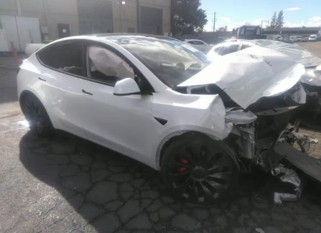 TESLA MODEL Y 2021 5yjygdef6mf091835