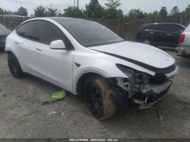 TESLA MODEL Y 2021 5yjygdef6mf098185