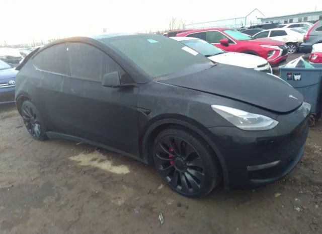 TESLA MODEL Y 2021 5yjygdef6mf178487