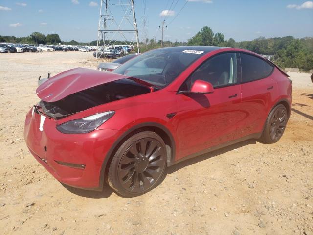 TESLA MODEL Y 2021 5yjygdef6mf205283