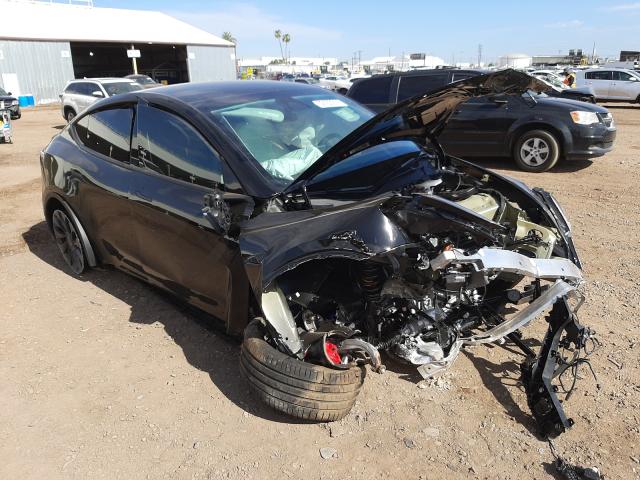 TESLA MODEL Y 2021 5yjygdef6mf215571