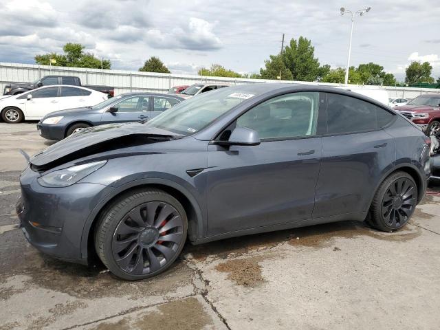 TESLA MODEL Y 2021 5yjygdef6mf248389