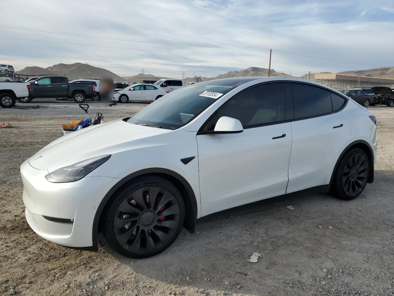 TESLA MODEL Y 2021 5yjygdef6mf252085