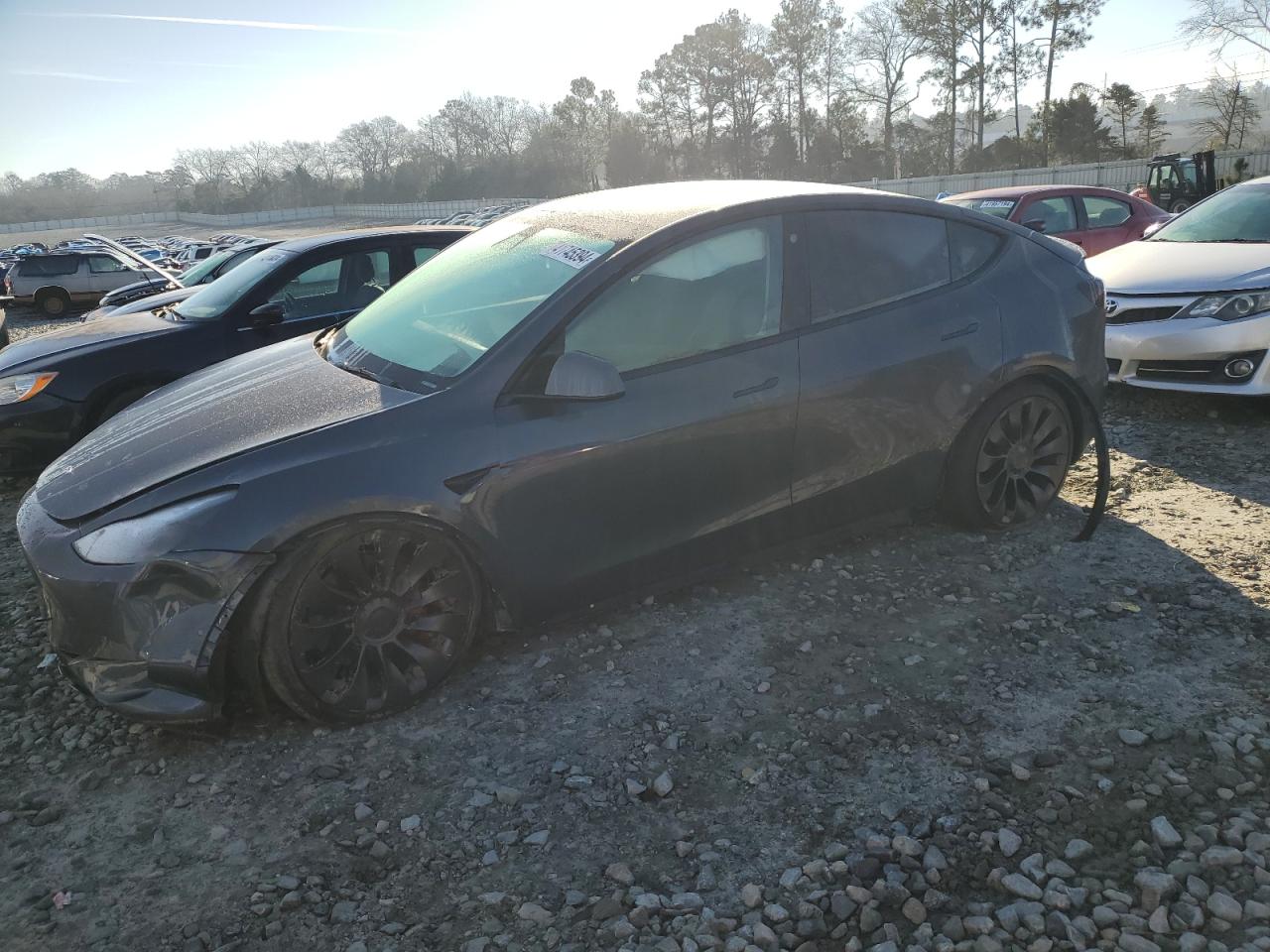 TESLA MODEL Y 2021 5yjygdef6mf257786