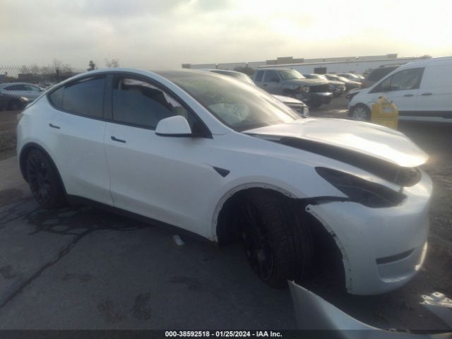 TESLA MODEL Y 2021 5yjygdef6mf295311