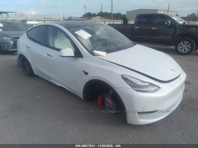 TESLA MODEL Y 2020 5yjygdef7lf023509