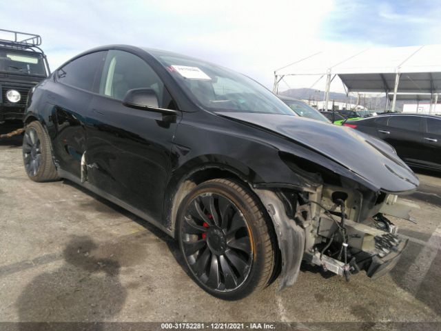 TESLA MODEL Y 2020 5yjygdef7lf027916