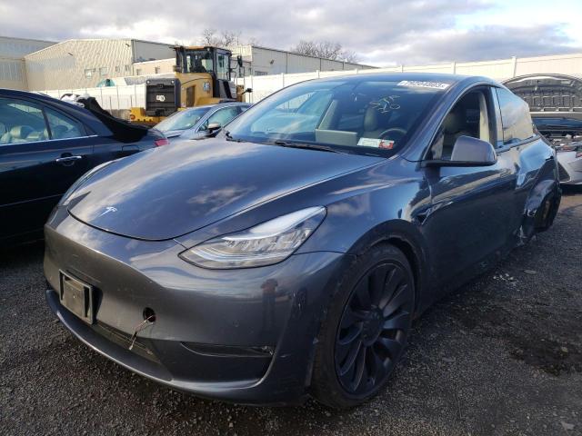 TESLA MODEL Y 2020 5yjygdef7lf027947