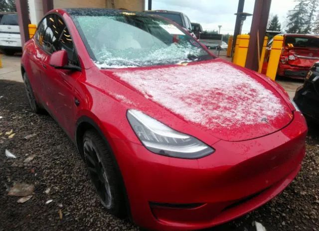 TESLA MODEL Y 2020 5yjygdef7lf037698