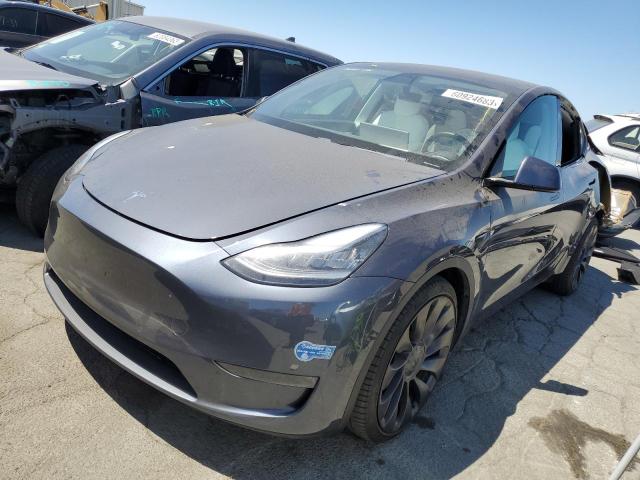 TESLA MODEL Y 2021 5yjygdef7mf072064