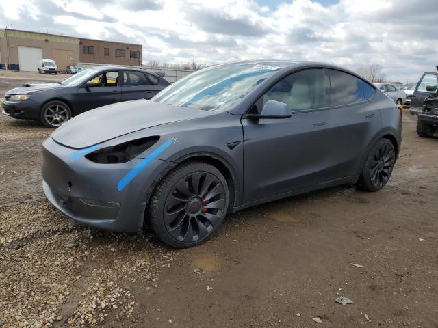 TESLA MODEL Y 2021 5yjygdef7mf078642